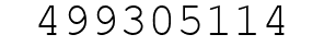 Number 499305114.