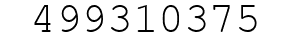 Number 499310375.
