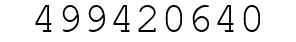 Number 499420640.