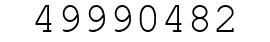 Number 49990482.
