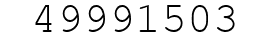 Number 49991503.