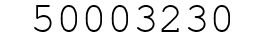 Number 50003230.