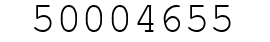 Number 50004655.