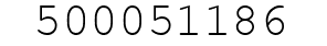 Number 500051186.