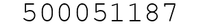 Number 500051187.