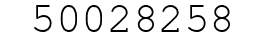 Number 50028258.