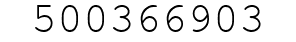 Number 500366903.