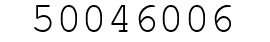 Number 50046006.