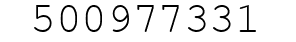 Number 500977331.