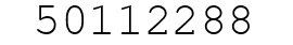 Number 50112288.