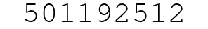 Number 501192512.