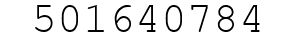 Number 501640784.