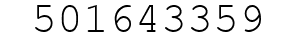 Number 501643359.