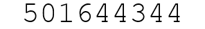 Number 501644344.