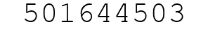 Number 501644503.