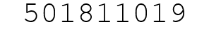 Number 501811019.