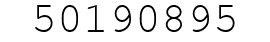 Number 50190895.