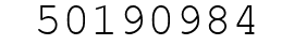 Number 50190984.