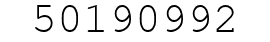 Number 50190992.