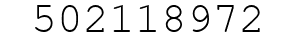 Number 502118972.