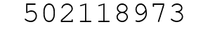 Number 502118973.