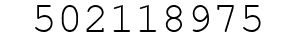 Number 502118975.