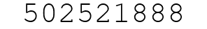 Number 502521888.