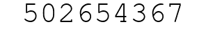 Number 502654367.