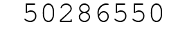 Number 50286550.