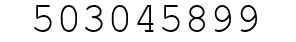 Number 503045899.