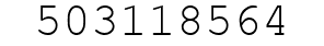 Number 503118564.