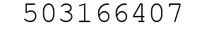 Number 503166407.