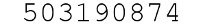 Number 503190874.