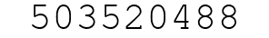 Number 503520488.