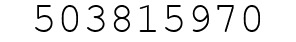 Number 503815970.