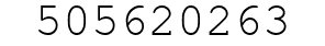 Number 505620263.