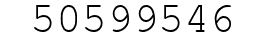 Number 50599546.