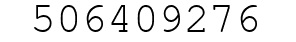 Number 506409276.