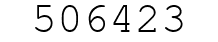 Number 506423.