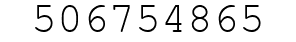 Number 506754865.