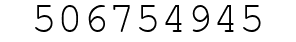 Number 506754945.