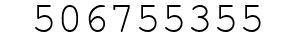 Number 506755355.
