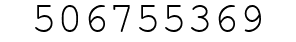 Number 506755369.