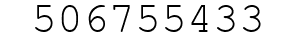Number 506755433.