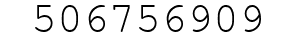Number 506756909.