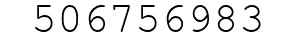 Number 506756983.