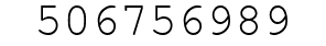 Number 506756989.