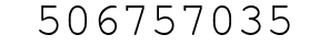 Number 506757035.