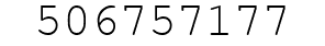 Number 506757177.