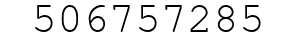Number 506757285.